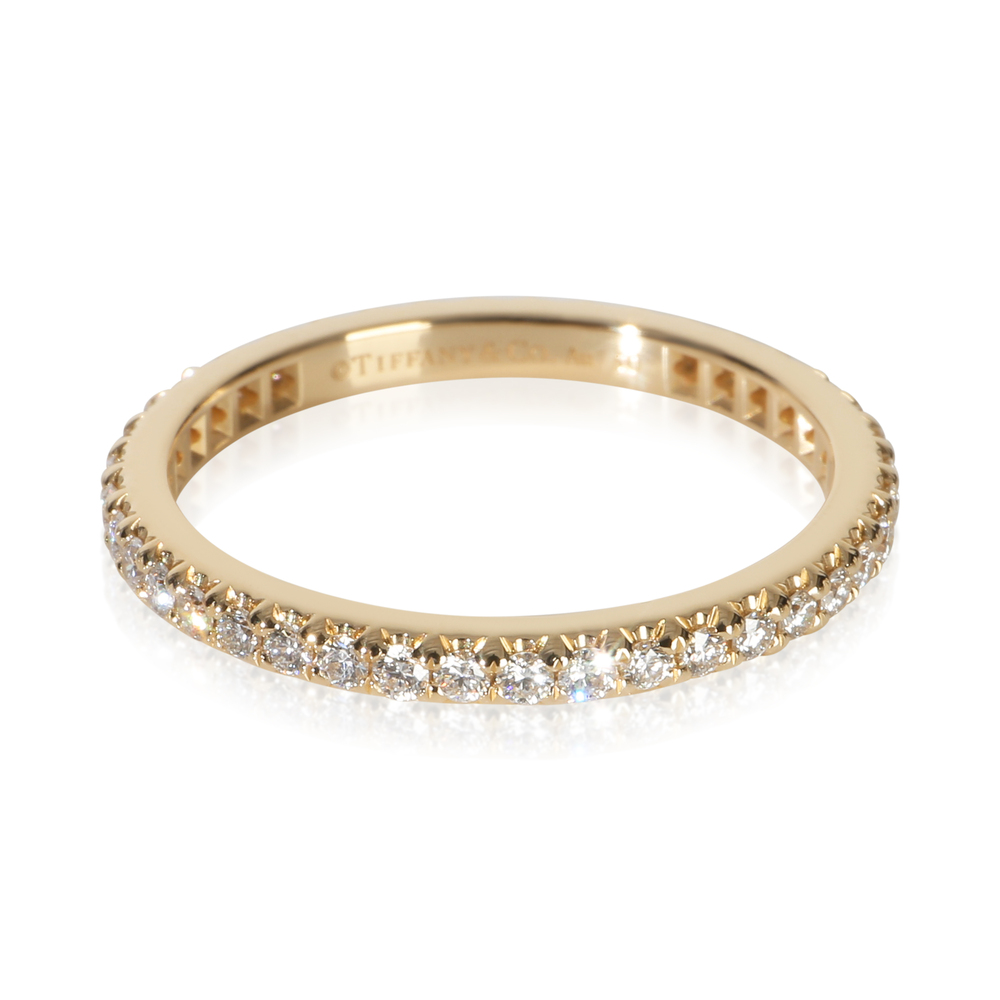 Tiffany & Co. Yellow Gold Diamond Soleste Eternity Band